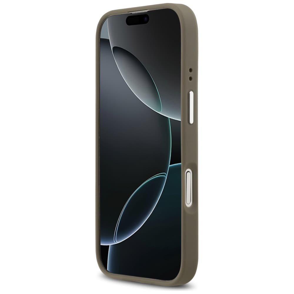 Guess Hardcase Grained Big 4G Classic Logo iPhone 17 Hnědá - náhled 5