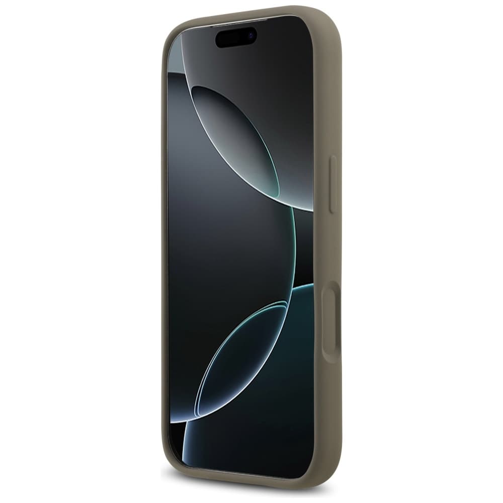 Guess Silicone Big 4G Script GUHCP17XSC4GSMW iPhone 17 Pro Max hnědý - náhled 5