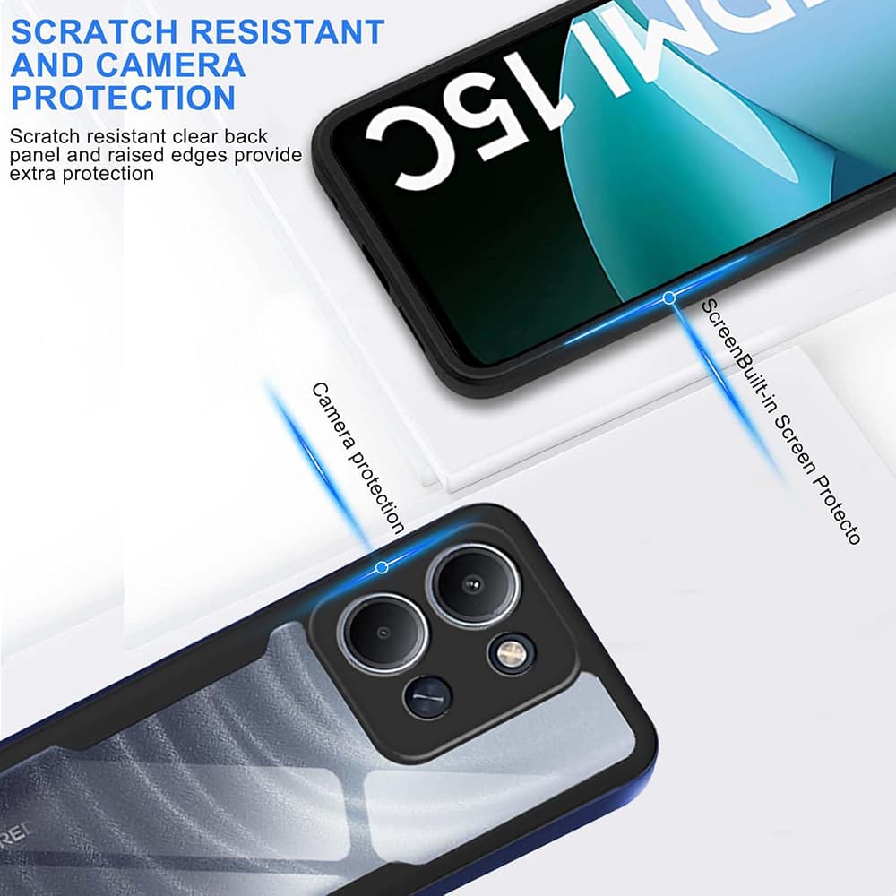 Techsuit ColorVerse 360 Series + Ochranné sklo Xiaomi Redmi 15C 4G/5G Fialová - náhled 5