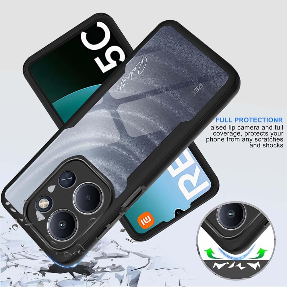 Techsuit ColorVerse 360 Series + Ochranná fólie Xiaomi Redmi 15C 4G / 5G Modrá - náhled 5