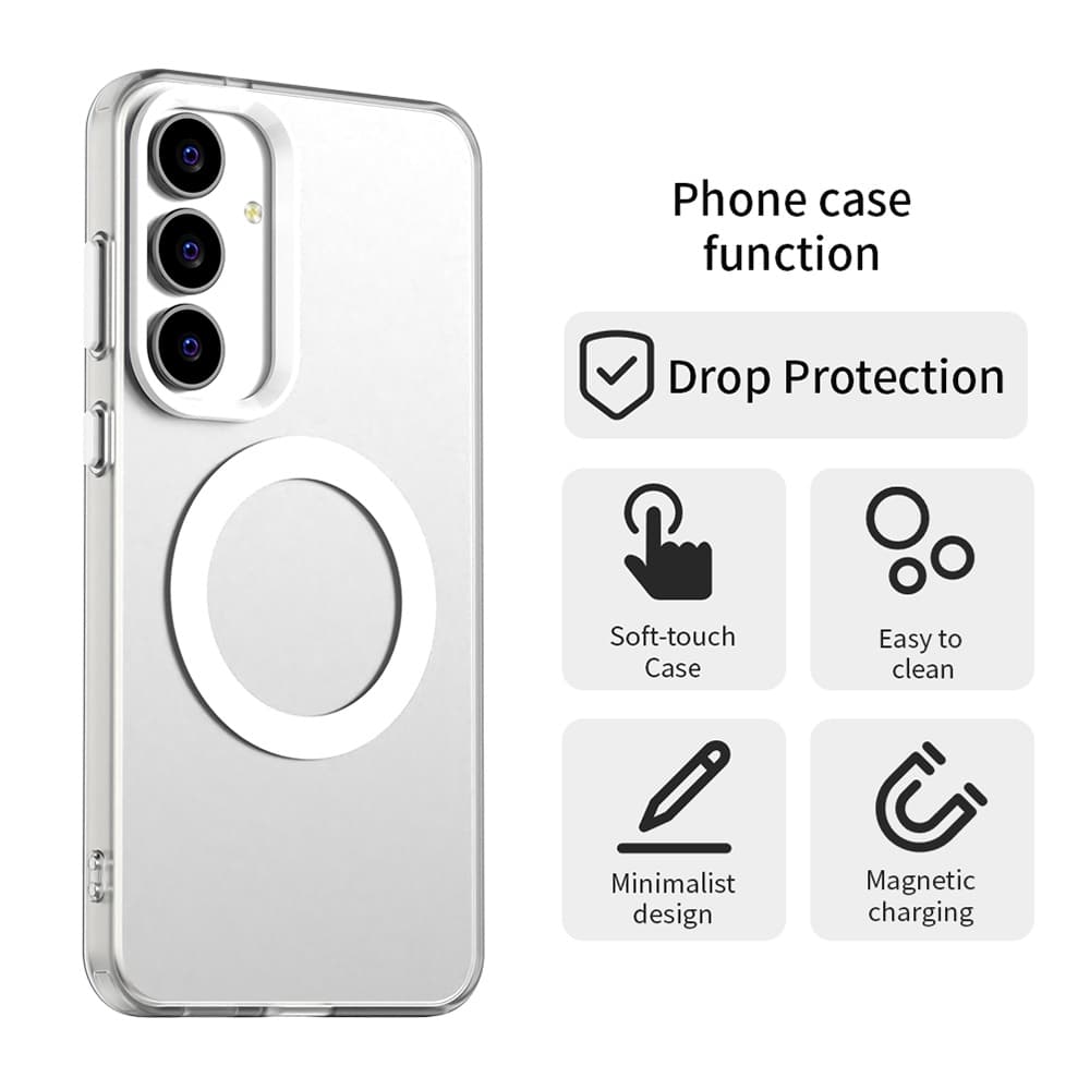 Techsuit CandyCase MagSafe pro Samsung Galaxy S25 FE bílá - náhled 5