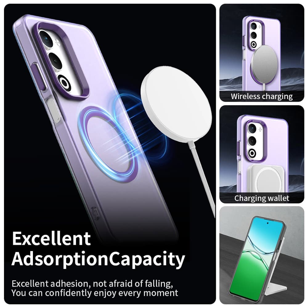 Techsuit CandyCase MagSafe pro Oppo A5 4G A5 5G fialová - náhled 5