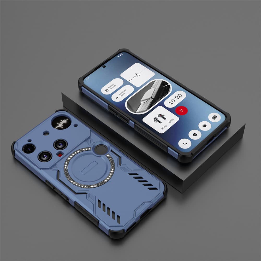 Pouzdro Techsuit ArmorMag pro Nothing Phone (3) modré - náhled 5
