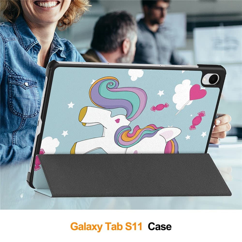 Techsuit FoldPro pro Samsung Galaxy Tab S11 v barvě jednorožec - náhled 5