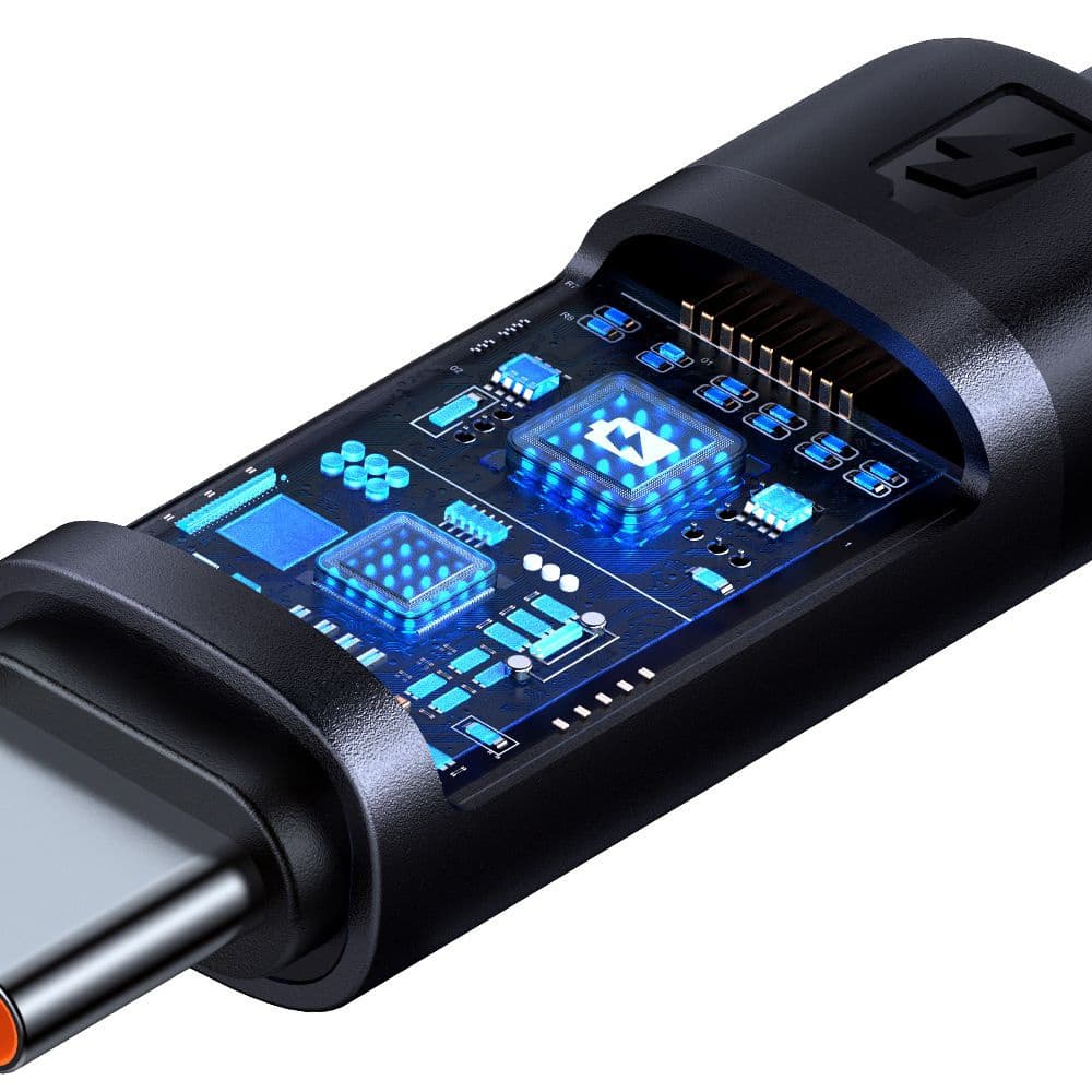 Mcdodo – datový kabel řady BAT (CA-5780) – USB-C na USB-C, 60W, digitální displej, 1,2m – černý - náhled 5