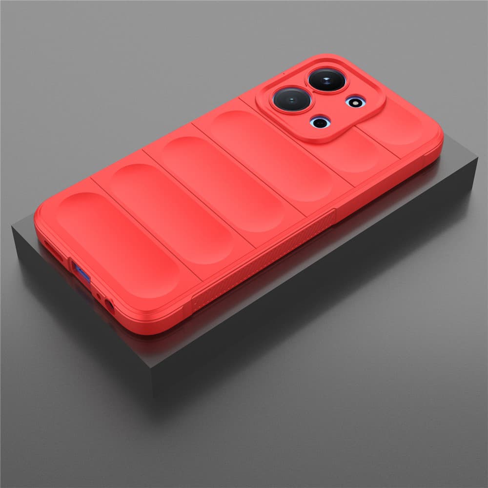 Techsuit Magic Shield pro Xiaomi Redmi 15C 4G/5G červený - náhled 5