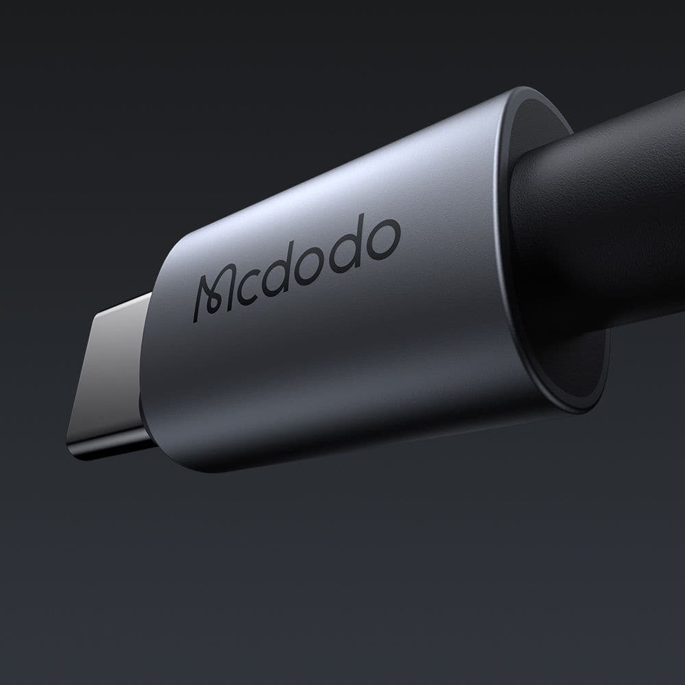 Mcdodo – datový kabel (CA-6940) – s nabíjecím světlem, USB-C na Lightning, průhledný kabel, 36W, 1,2m – černý - náhled 5