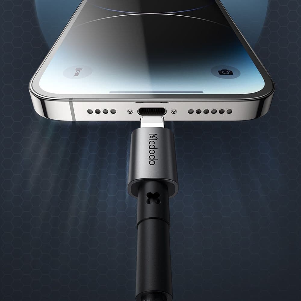 Mcdodo – datový kabel (CA-2850) – Type-C na Lightning, rychlé nabíjení PD, 3A, 36W, 1,2m – černý - náhled 5