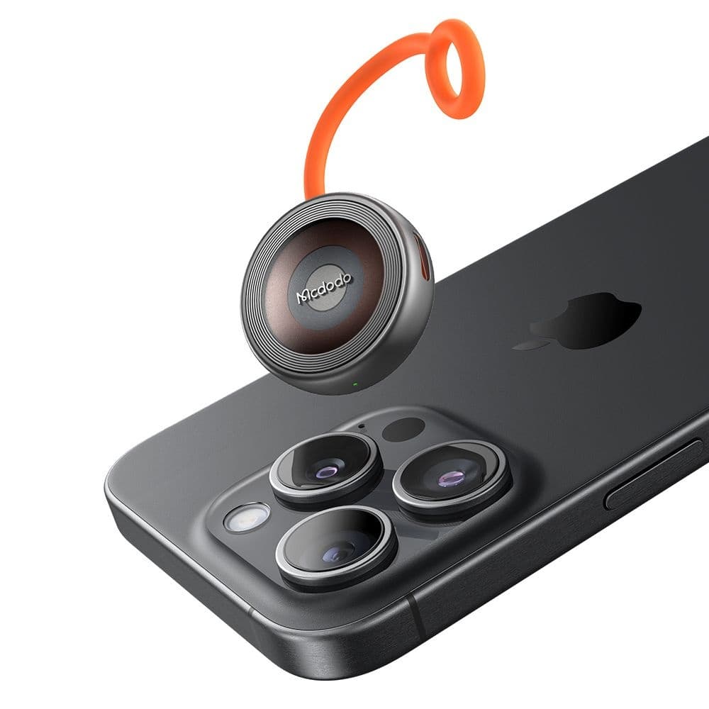 Mcdodo – bezdrátová nabíječka (CH-6840) – pro Apple Watch, duální vstup, 2,5W, silikonové poutko proti ztrátě – černá - náhled 5