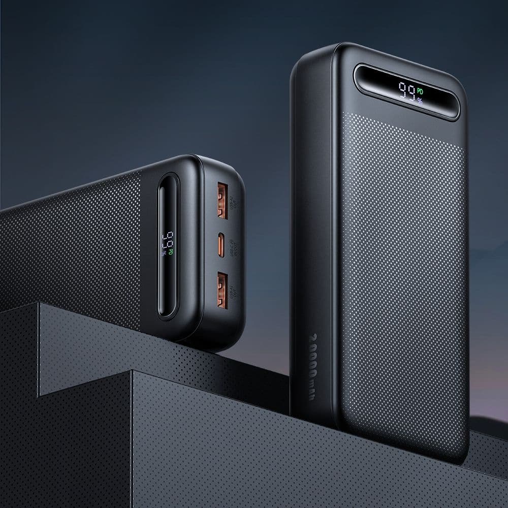 Mcdodo – Power banka Star Series (MC-3891) – USB-C + 2x USB, 20000mAh, 22.5W, digitální displej – černá - náhled 5