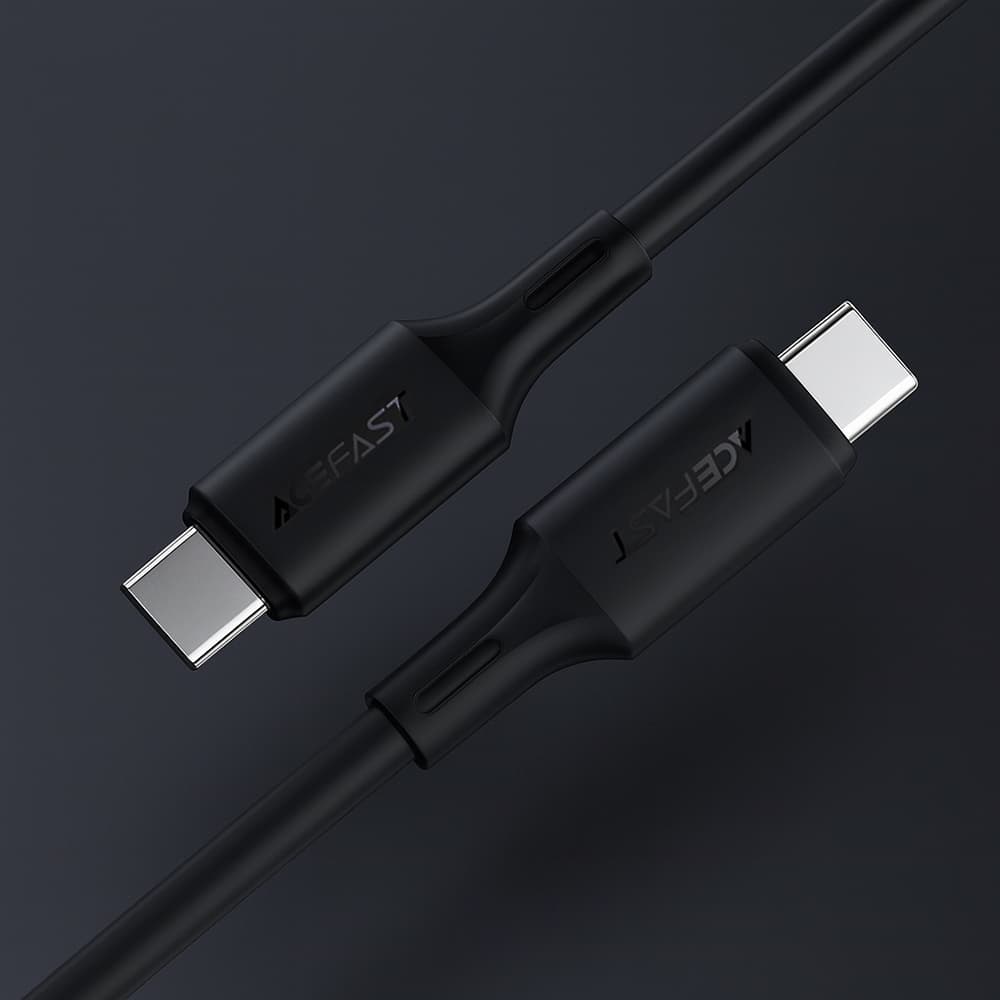 Acefast Data Cable C17-03 Type-C na Type-C Rychlonabíjecí 60W 3A 1.2m černá - náhled 5