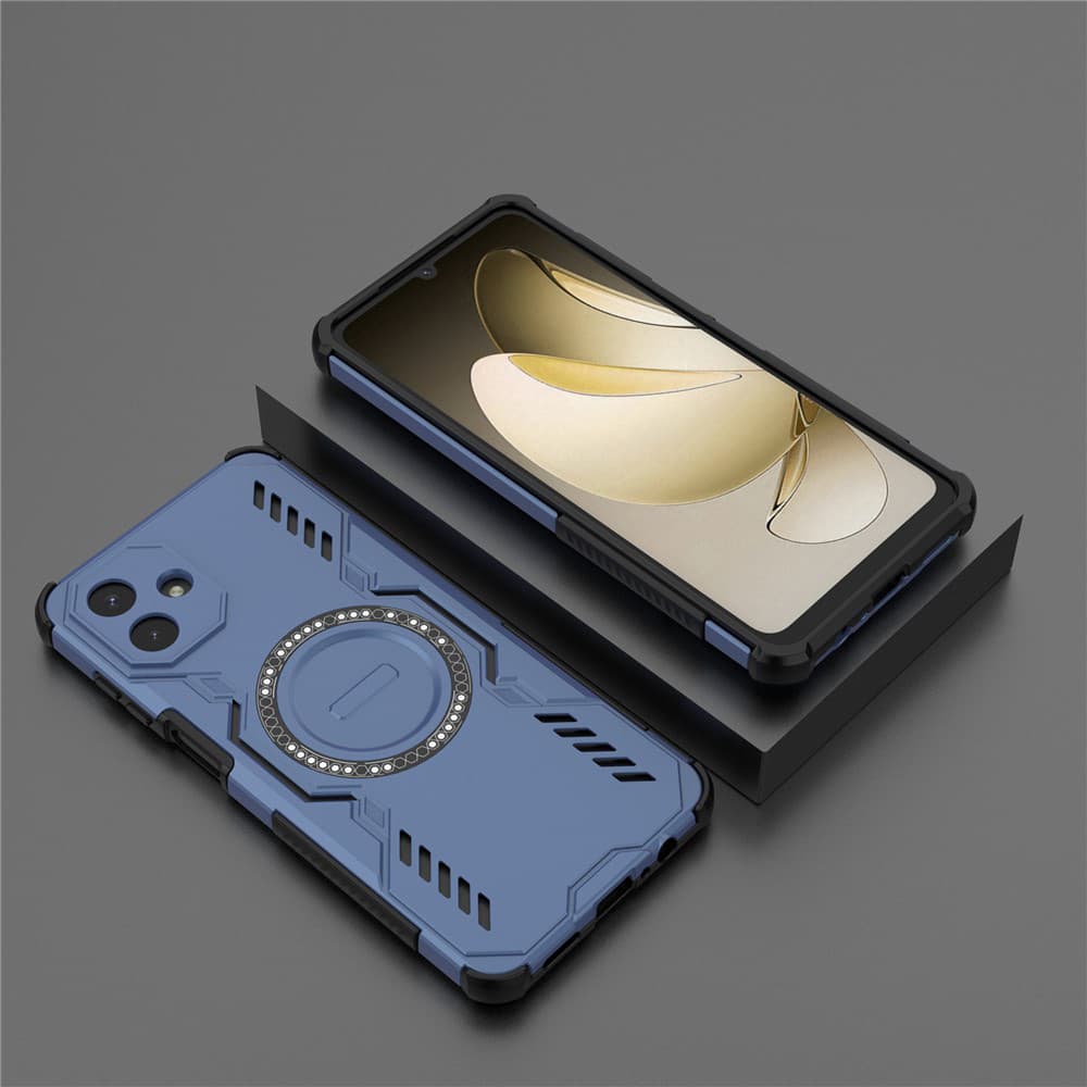 Pouzdro Techsuit ArmorMag pro Samsung Galaxy A07 4G modré - náhled 5