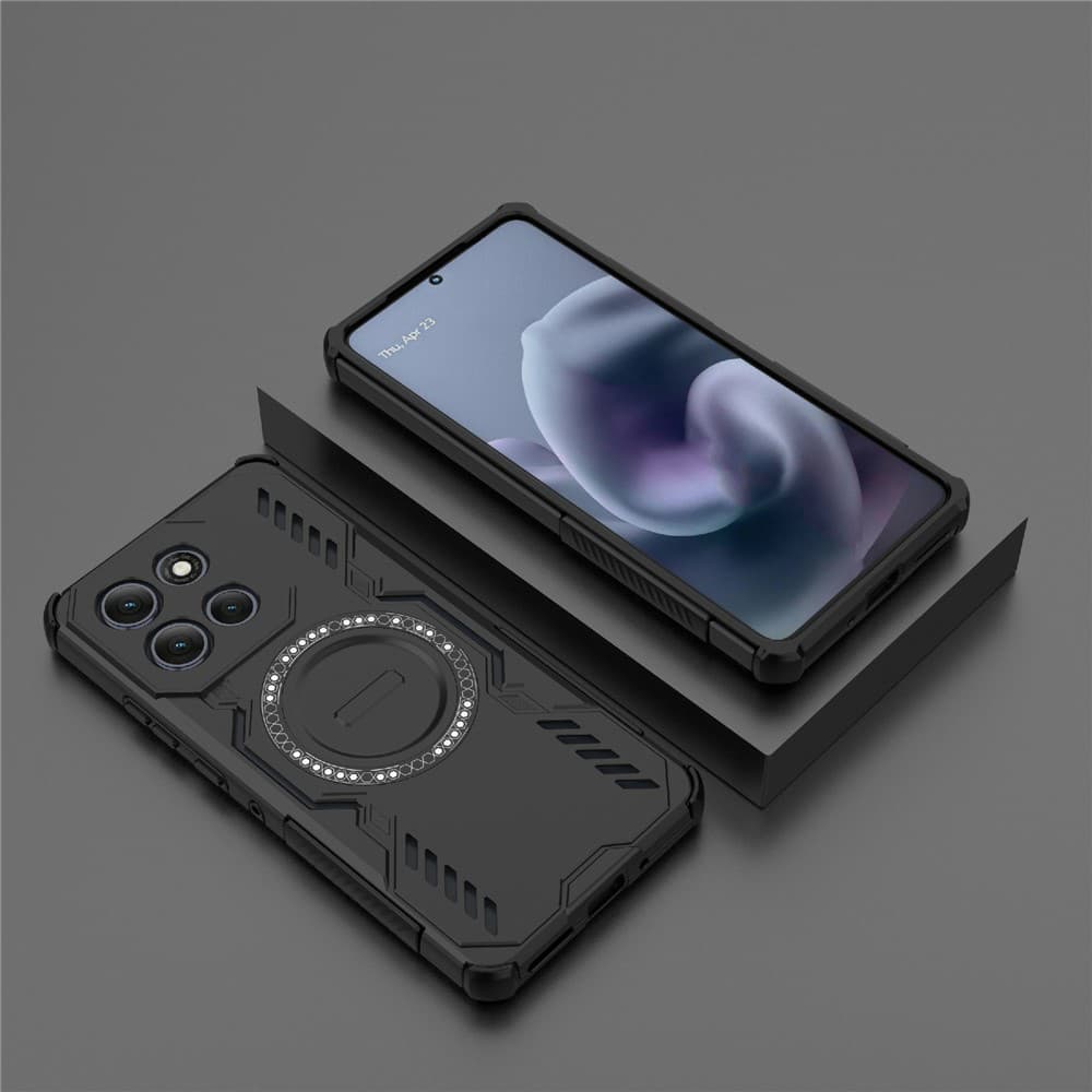 Pouzdro Techsuit ArmorMag pro Motorola Moto G86 Power černé - náhled 5