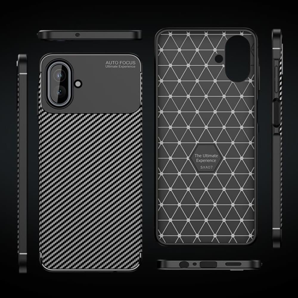 Techsuit carbon fiber Samsung Galaxy A07 4G černý - náhled 5
