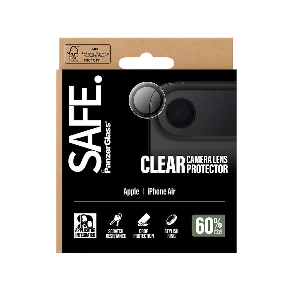 PanzerGlass® SAFE. Ochrana čočky fotoaparátu iPhone 17 Air čirá - náhled 5