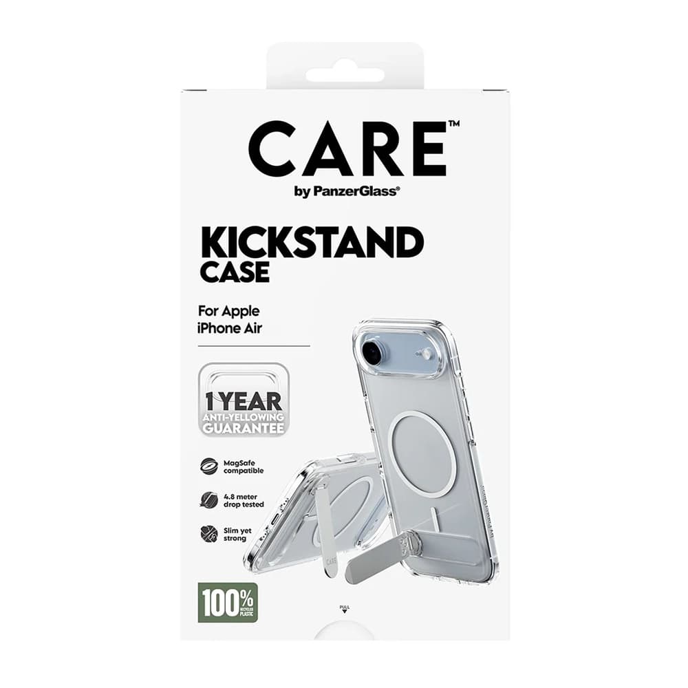PanzerGlass® CARE Feature Kickstand MagSafe iPhone 17 Air průhledný - náhled 5