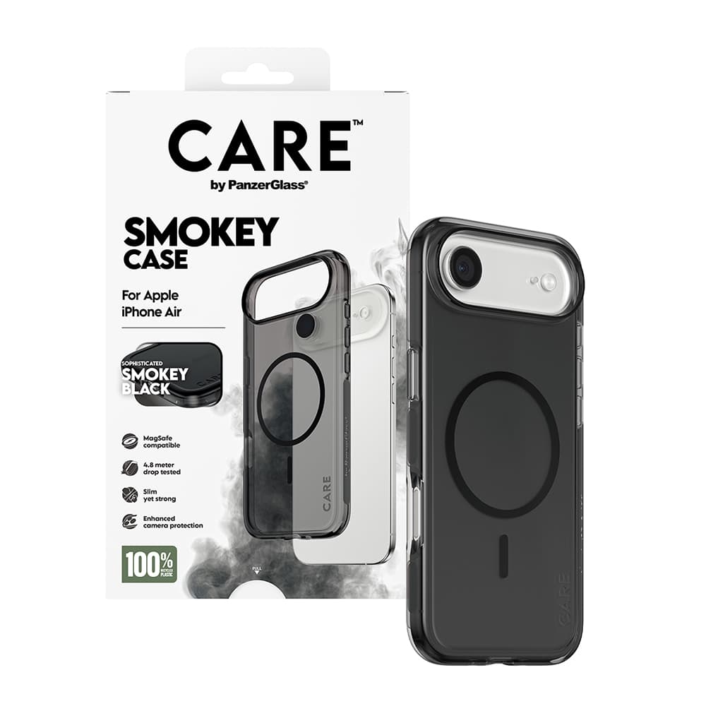 PanzerGlass® CARE Flagship Urban Explorer černý MagSafe iPhone 17 Air kouřový - náhled 5