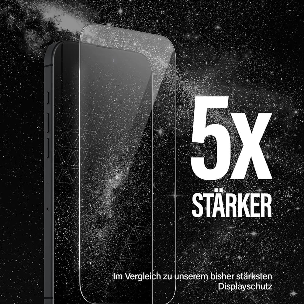PanzerGlass Ultra-Wide Fit Ceramic II ochranné sklo s EasyAlignerem iPhone 17 Air černé - náhled 5