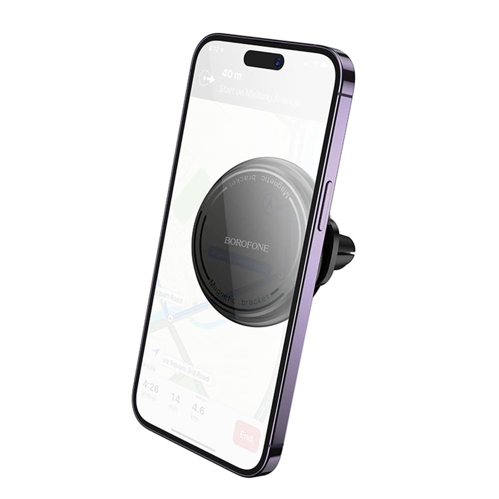 Borofone držák do auta Parker BH135 magnetický do ventilace mini černý - náhled 5