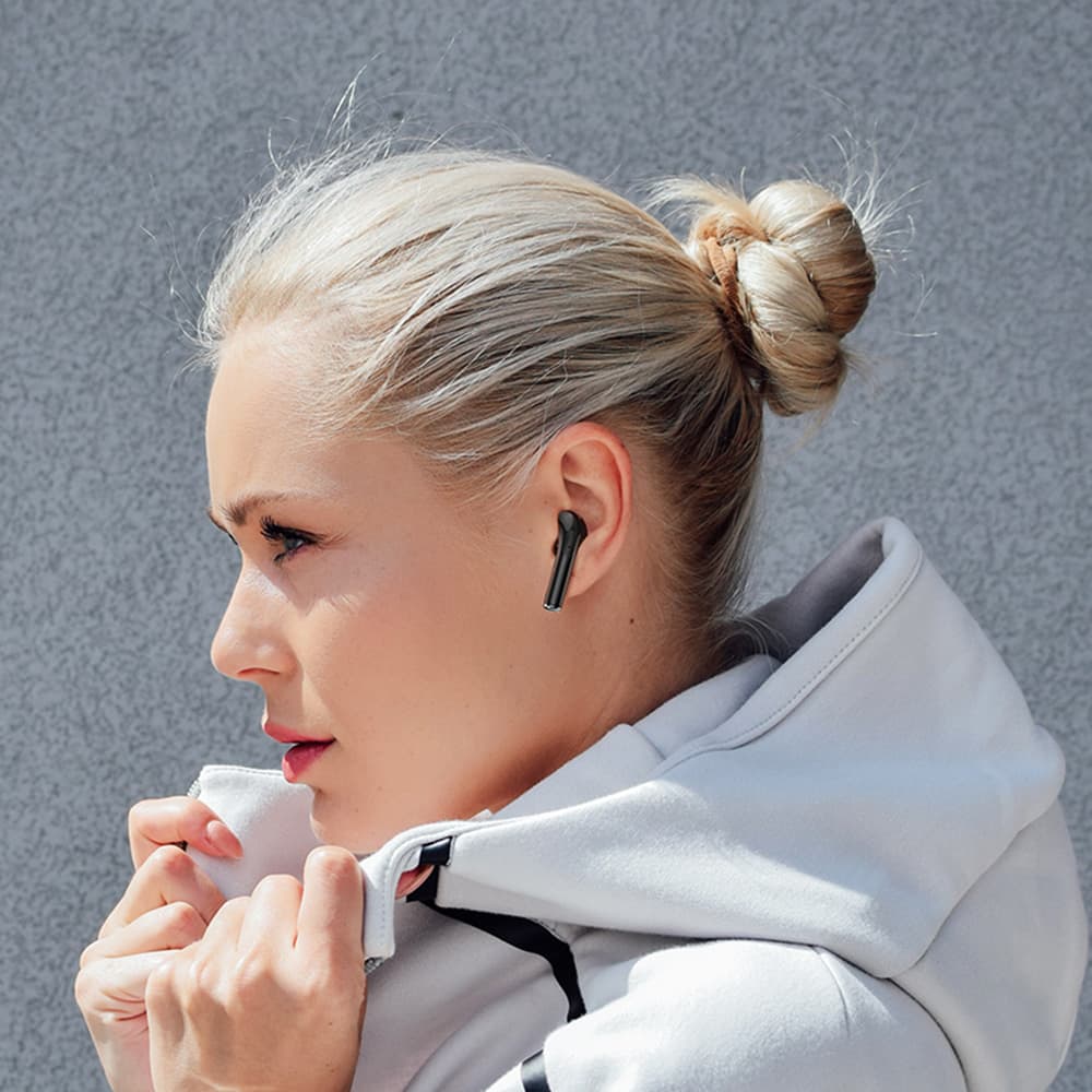 Borofone bezdrátová sluchátka Charm BW29 Bluetooth V5.3 černá - náhled 5