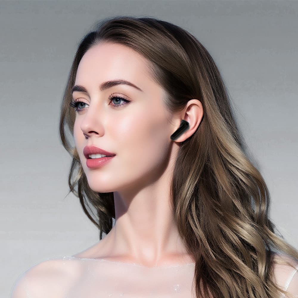 Borofone bezdrátová sluchátka Peaceful FQ9 Bluetooth V5.4 černá - náhled 5
