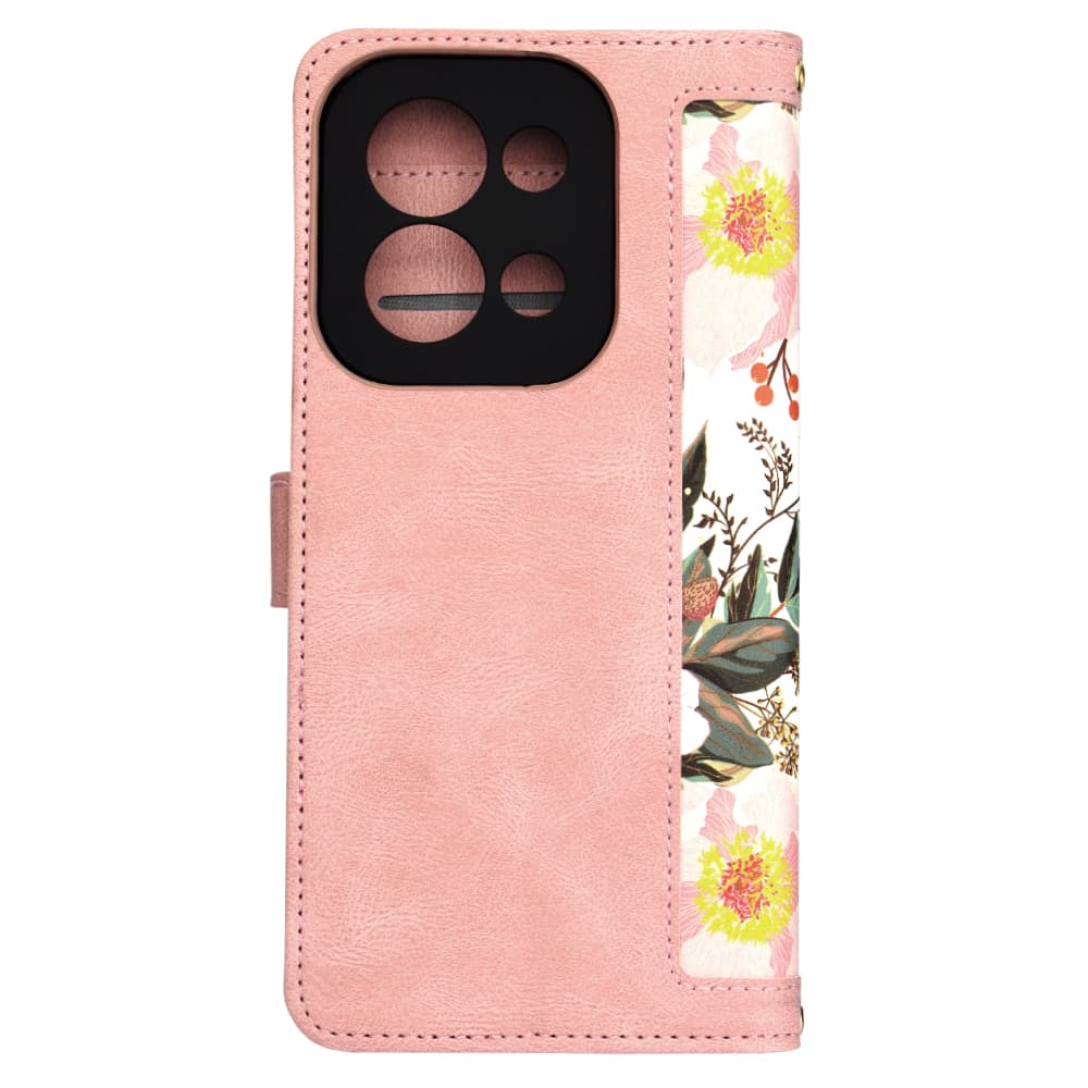 Pouzdro Techsuit FlipCraft pro Xiaomi Redmi 15C 4G/5G v růžové barvě - náhled 5