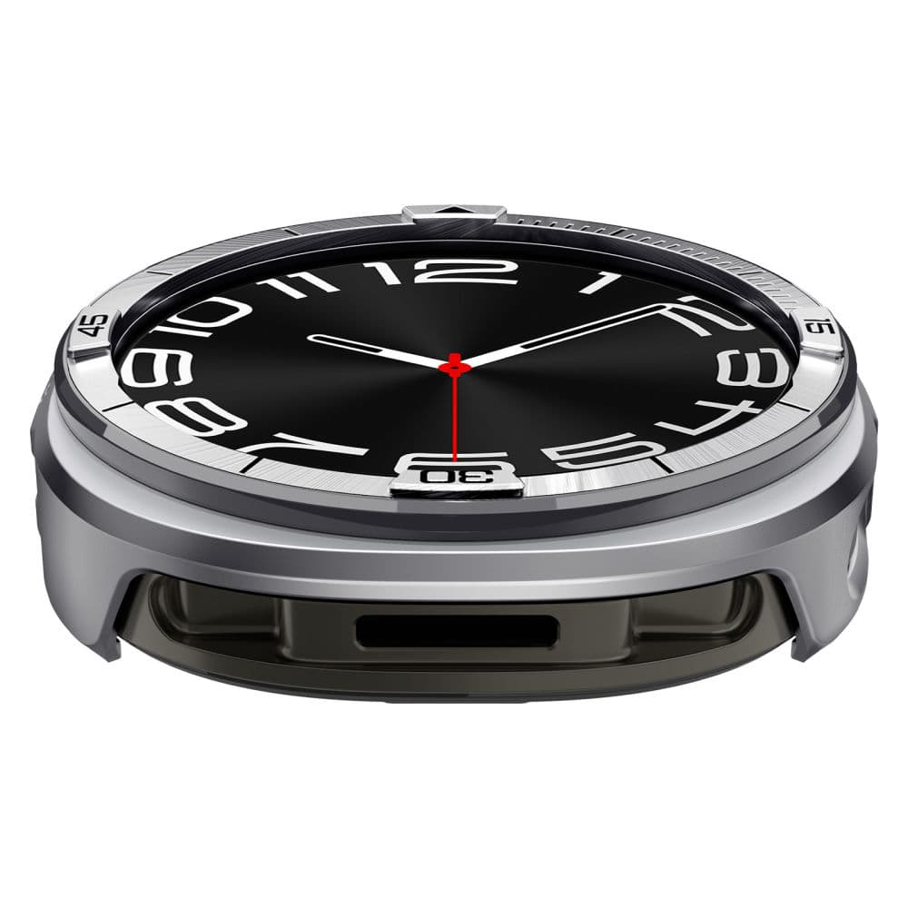 Spigen Bezel Tune Pro Pilot pro Samsung Galaxy Watch8 44mm nerezová ocel stříbrná - náhled 5