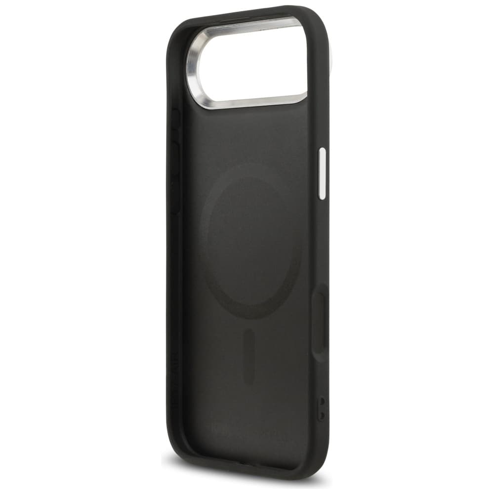 Karl Lagerfeld Leather Karl &amp; Choupette Pins MagSafe iPhone 17 Air černá - náhled 5