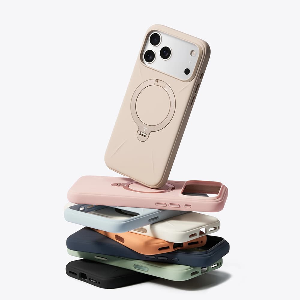 Torras QPRO silicone series pro iPhone 17 Pro, dezertní zlatá - náhled 5