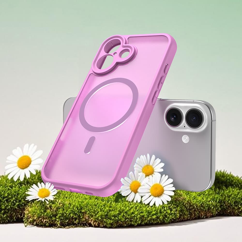 Techsuit HaloFrost II MagSafe pro iPhone 17 růžový - náhled 5