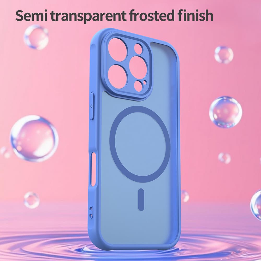 Techsuit HaloFrost II MagSafe pro iPhone 16 Pro nebesky modrá - náhled 5