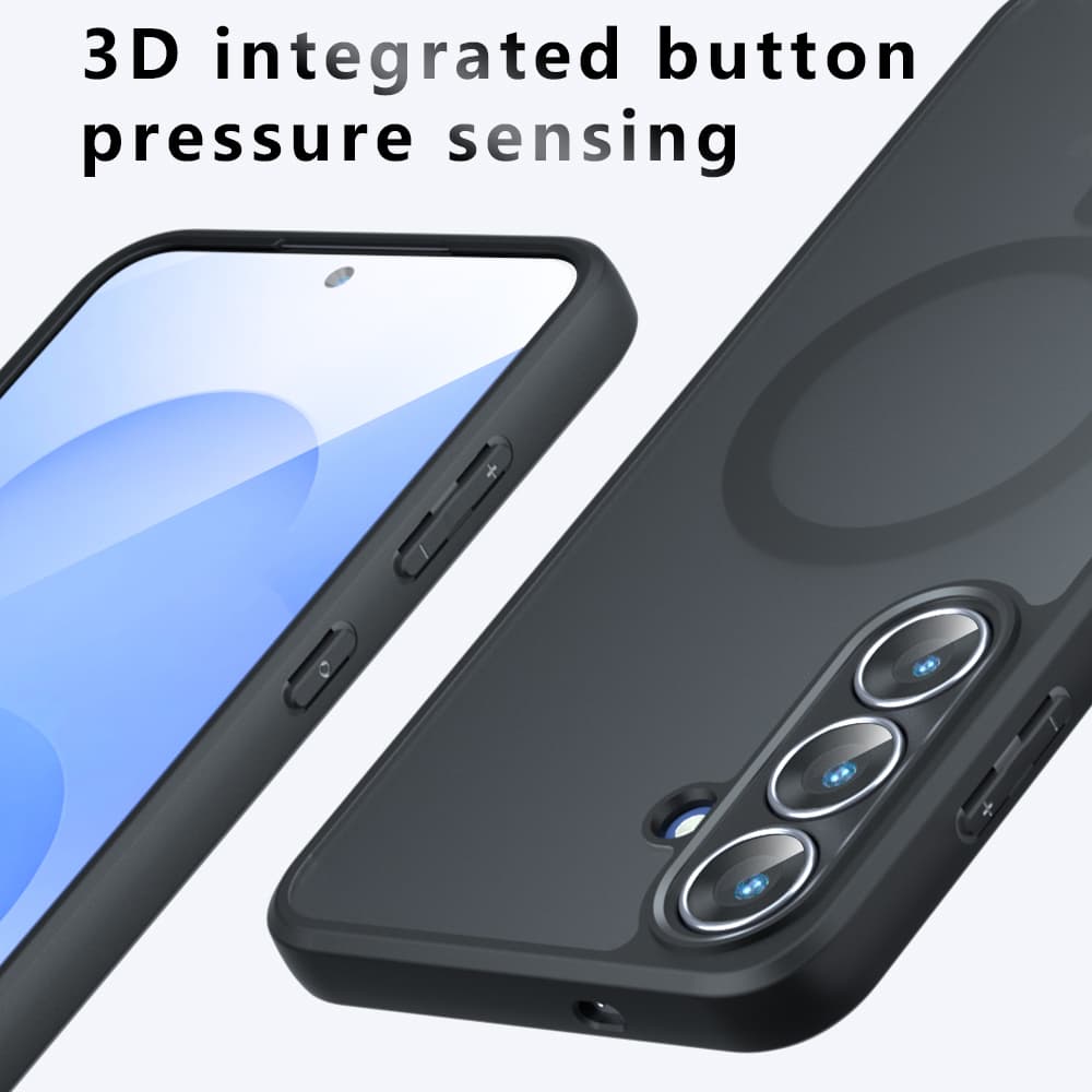 Techsuit PureFrost MagSafe pro Samsung Galaxy S25 FE v matné černé - náhled 5