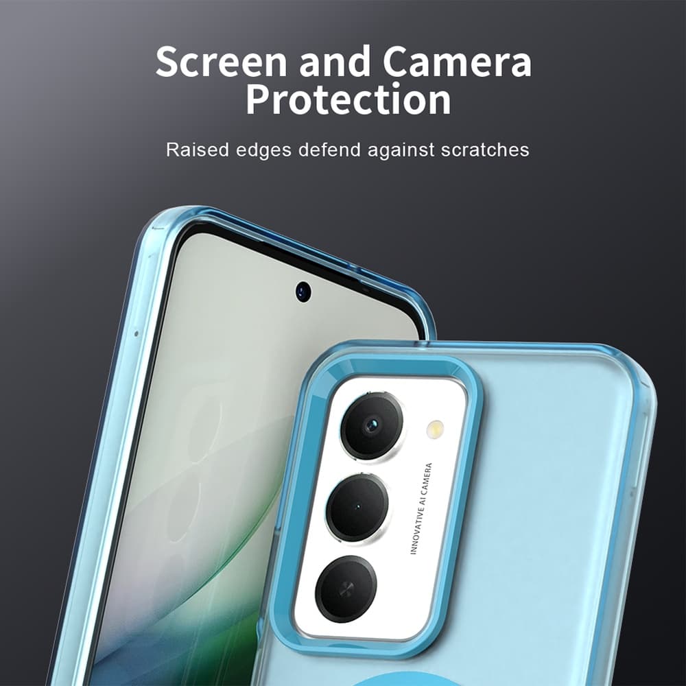 Techsuit CandyCase MagSafe pro Xiaomi Redmi 15 4G / 5G modrý - náhled 5