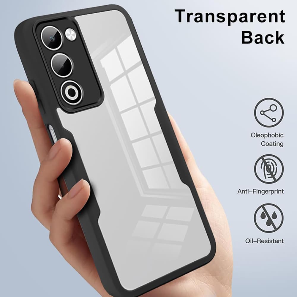 Techsuit ColorVerse 360 Series + Ochranné sklo Oppo A5 4G / A5 5G Fialová - náhled 5