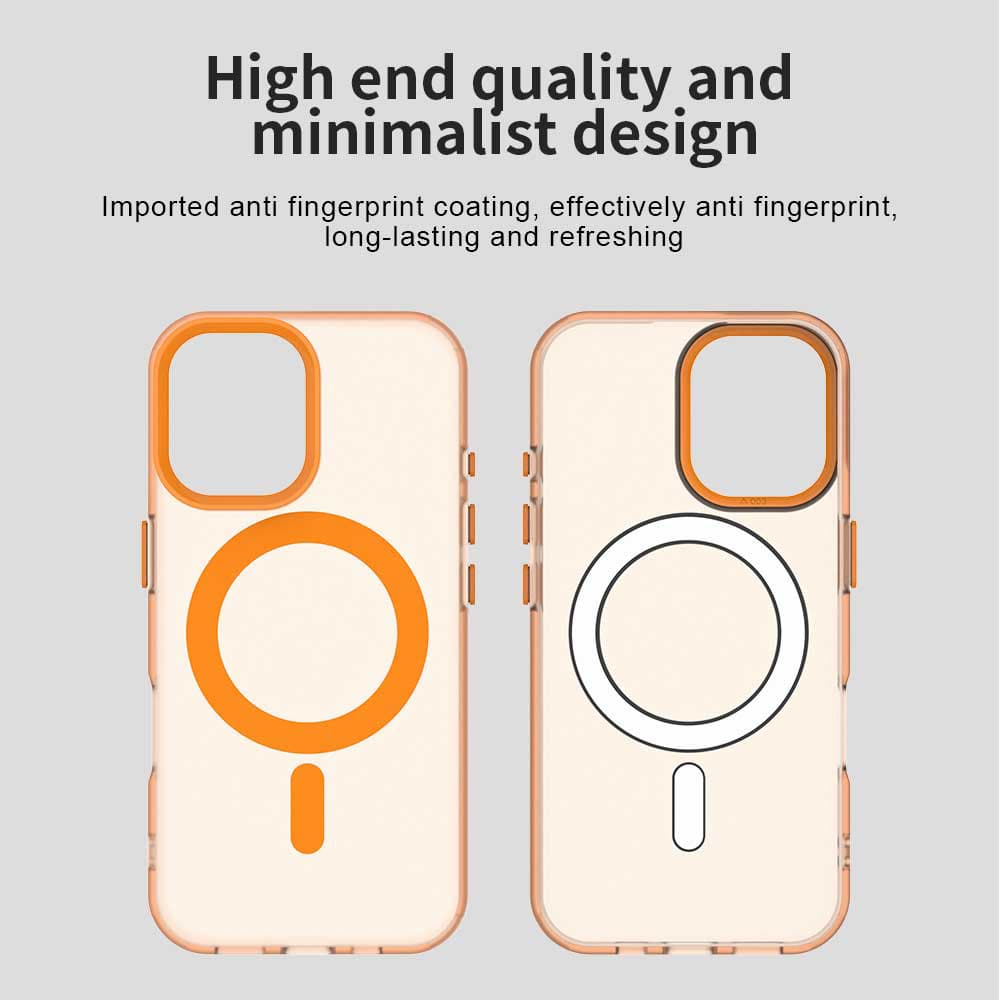 Techsuit CandyCase MagSafe pro iPhone 17 Pro oranžová - náhled 5