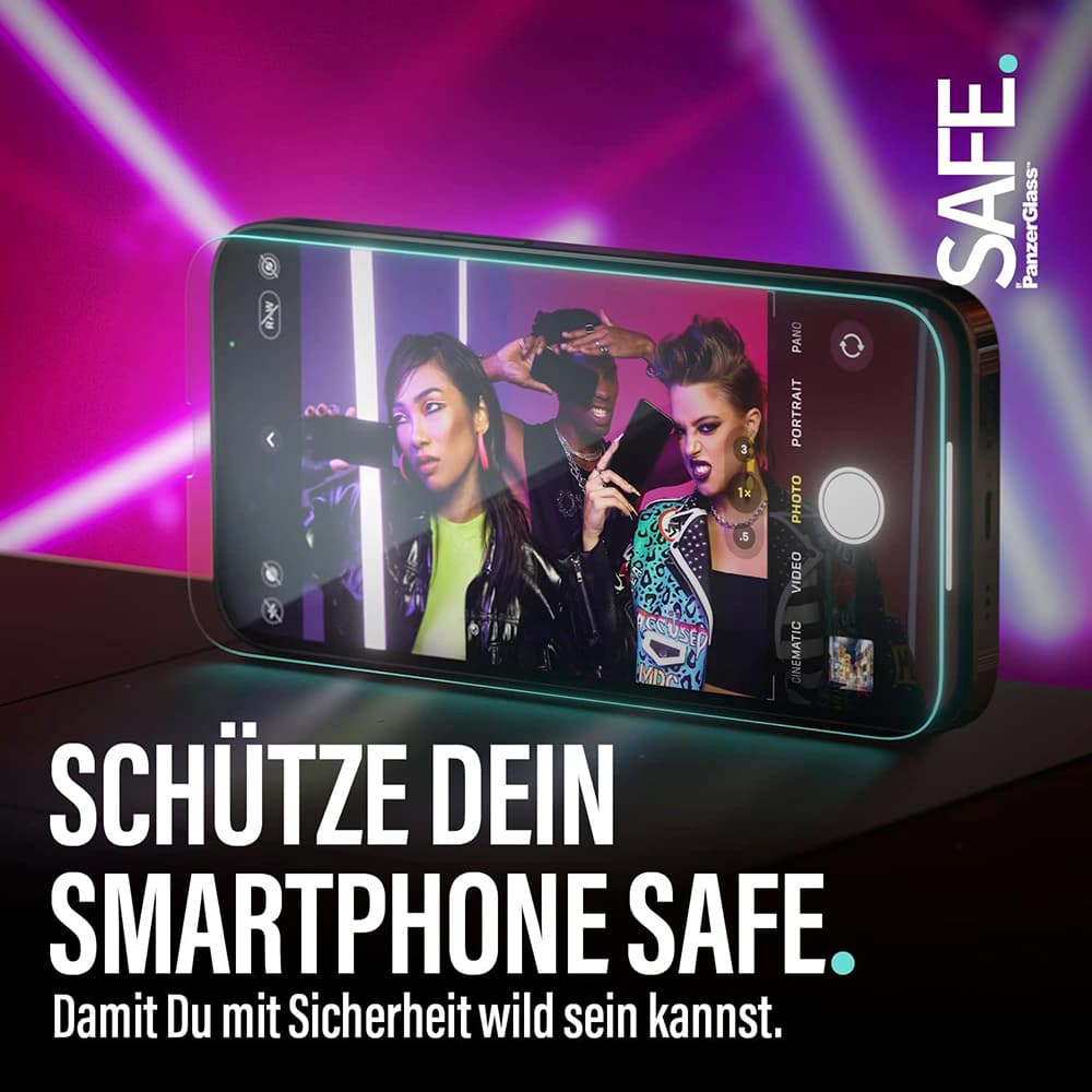 PanzerGlass SAFE Ultra-Wide Fit ochranné sklo s aplikátorem Samsung Galaxy S24 FE čiré - náhled 5