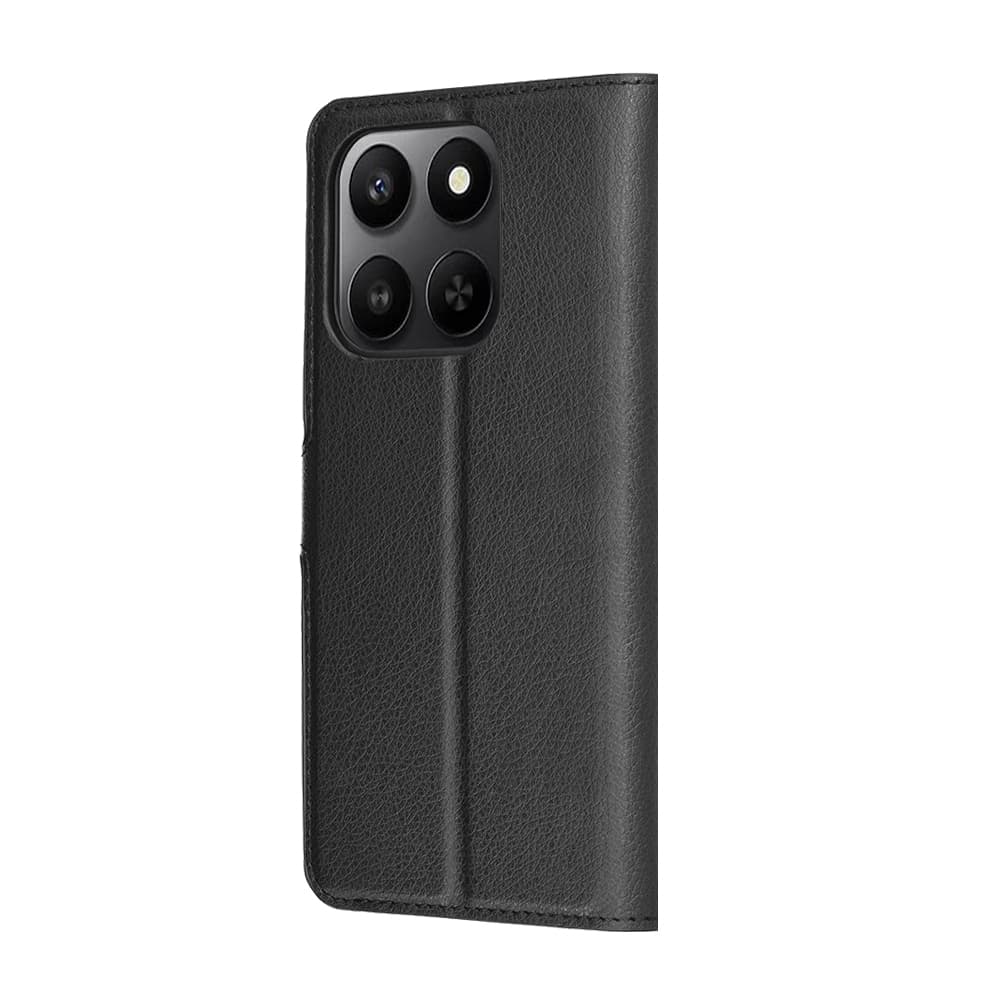 Pouzdro Techsuit kožené pro Honor 400 Smart 5G/4G/X7d 4G černé - náhled 5