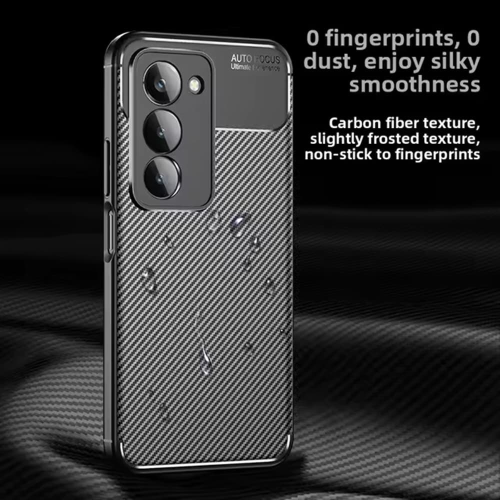 Pouzdro Techsuit CarbonFiber pro Xiaomi Redmi 15 4G / 5G černé - náhled 5