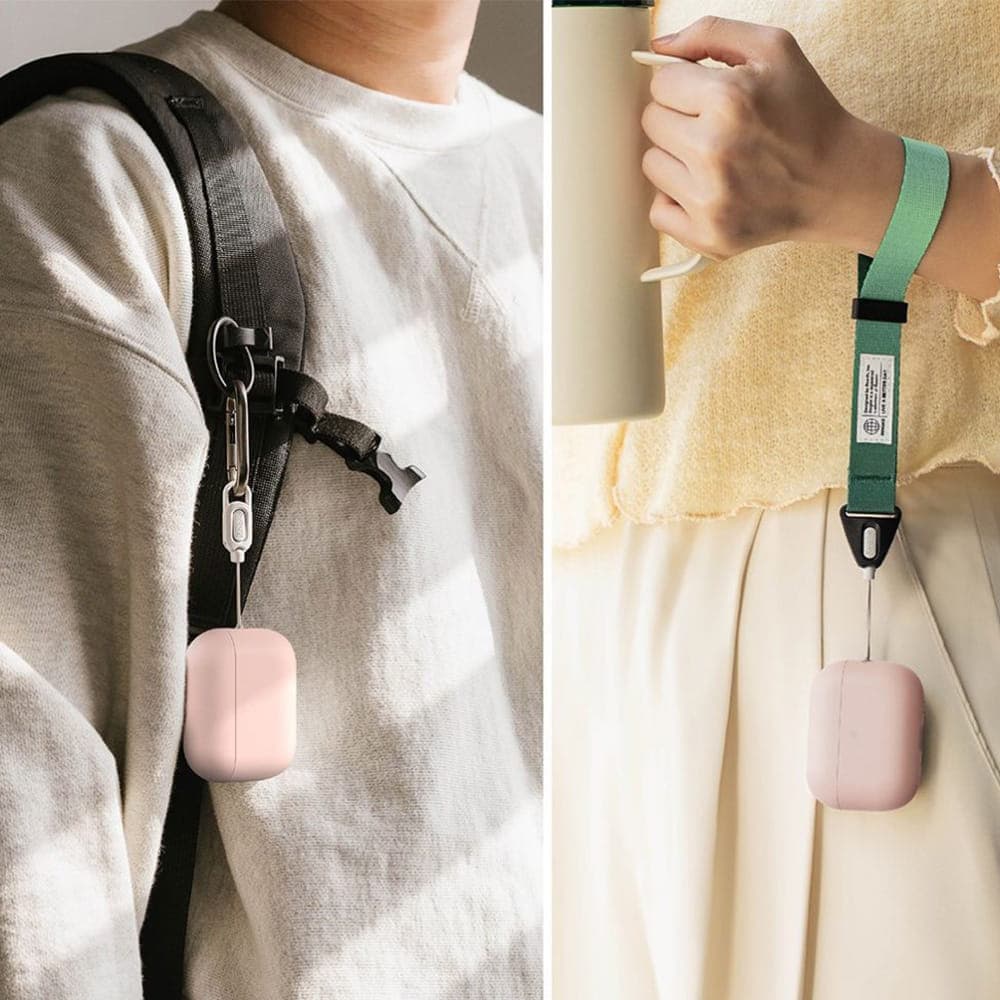Ringke silikonové pouzdro Apple AirPods Pro 3 růžový písek - náhled 5