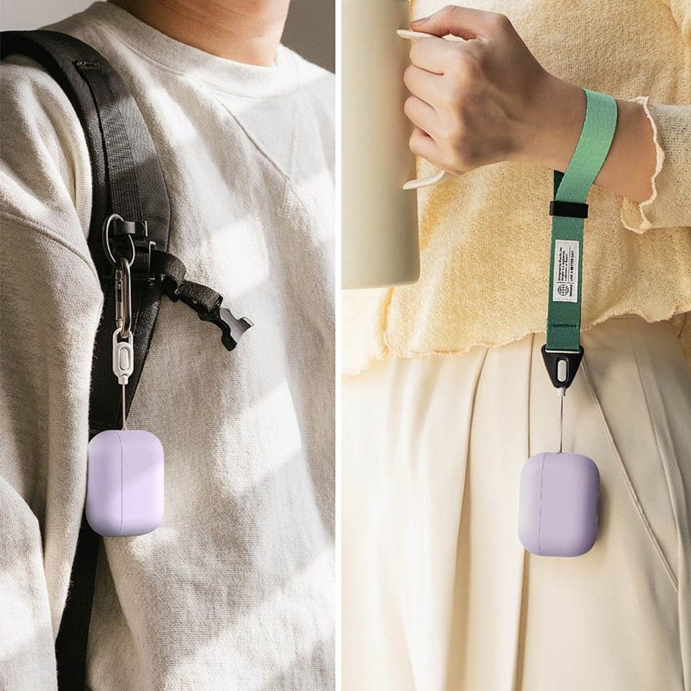 Ringke silikonové pouzdro Apple AirPods Pro 3 světle fialová - náhled 5