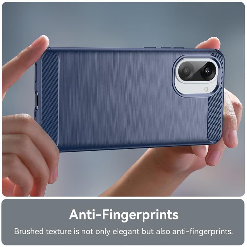 Techsuit Carbon Silicone pro OnePlus Nord CE5 modrá - náhled 5