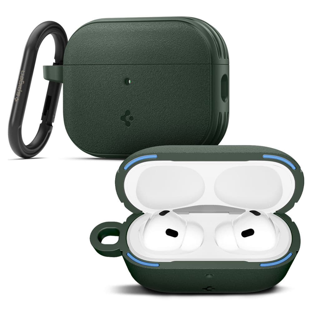 Spigen ochranné pouzdro Vault pro Apple AirPods Pro 3 půlnoční zelená - náhled 5