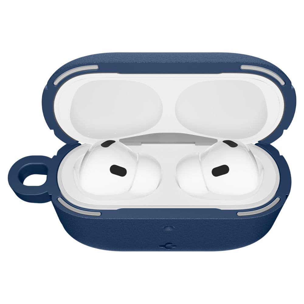 Spigen – ochranné pouzdro Vault – pro Apple AirPods Pro 3, technologie Air Space, hliníkový držák – Midnight Navy - náhled 5