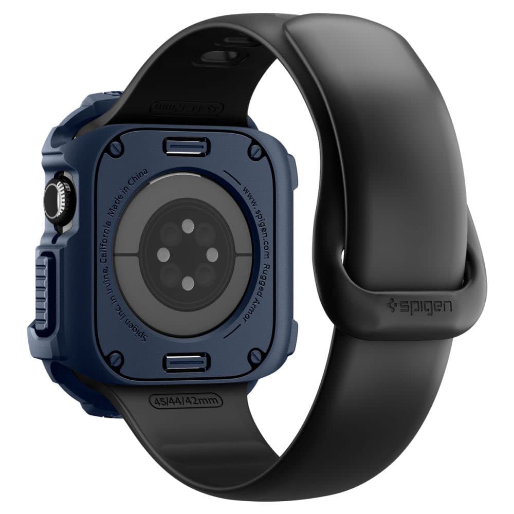 Spigen - Rugged Armor V2 - Apple Watch 10 42mm / Watch 11 42mm - námořnická modrá - náhled 5