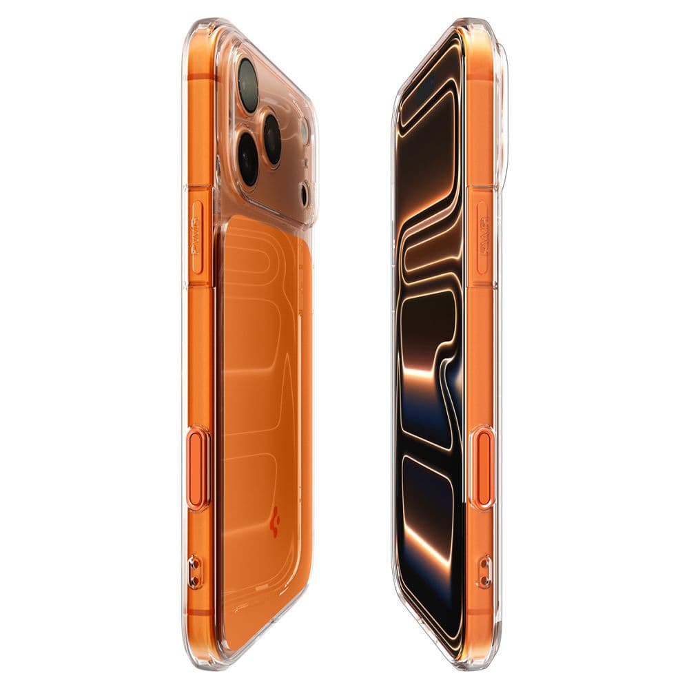 Spigen - Ultra Hybrid T MagSafe - iPhone 17 Pro Max - lesklá oranžová - náhled 5