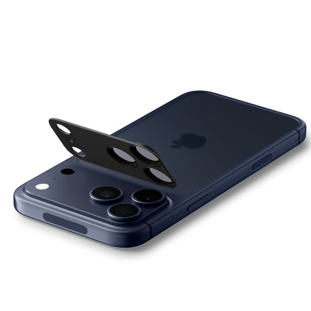 Spigen - Optik.tR EZ Fit Pro XL sklo fotoaparátu - iPhone 17 Pro Max - černé - náhled 5