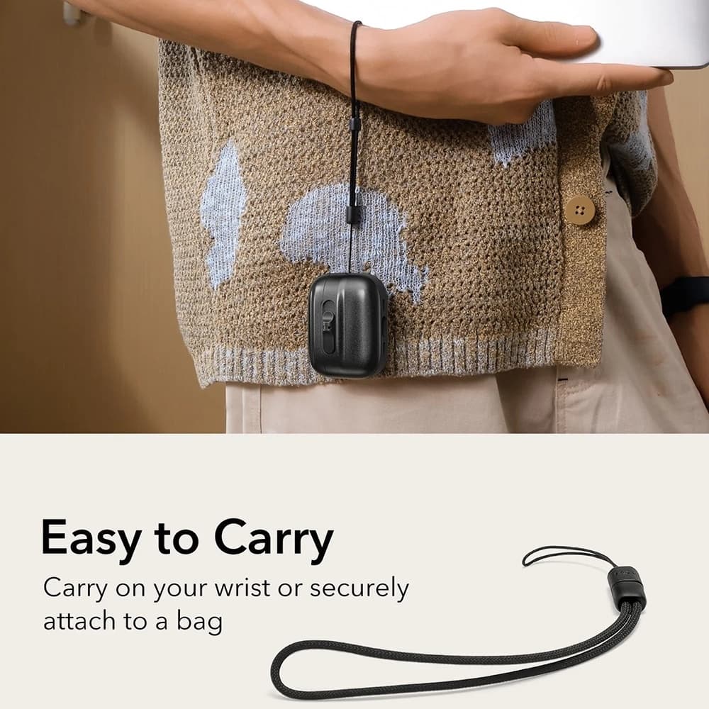 ESR - Pulse Magnetic FlickLock - Apple AirPods Pro 3 - titan - náhled 5