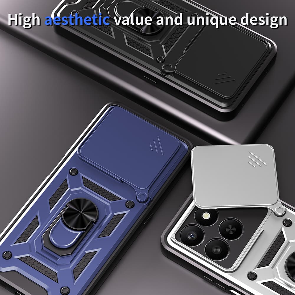 Techsuit – řada CamShield – Honor X5c Plus – růžové zlato - náhled 5