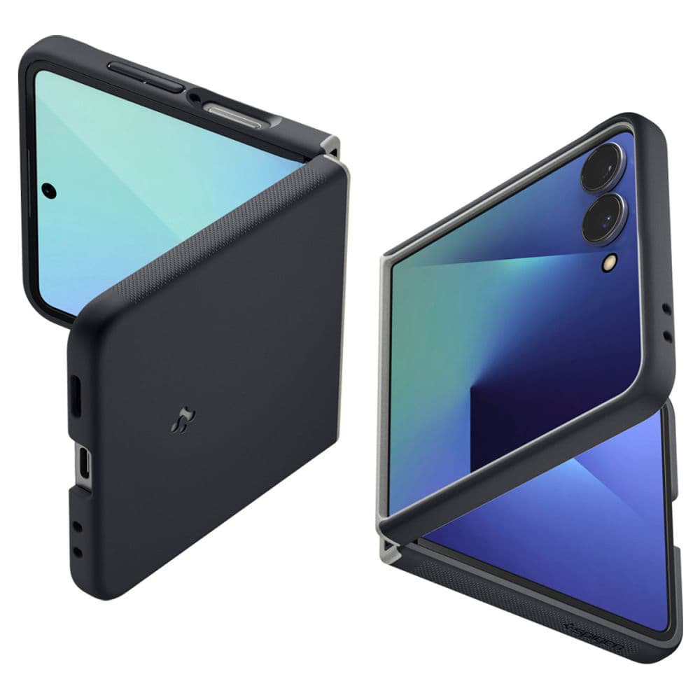 Spigen – Caseology Nano Pop MagSafe – Samsung Galaxy Z Flip7 – Black Sesame - náhled 5