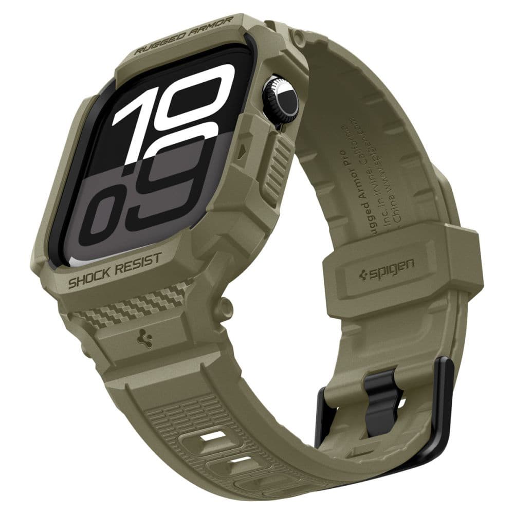 Spigen - Rugged Armor Pro V2 - Apple Watch 10 46mm - vintage khaki - náhled 5